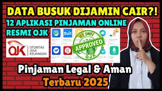 7 Aplikasi Pinjaman Online Resmi OJK  | Pinjol Cepat Cair Aman 2025| Pinjol Bunga Rendah Mudah Cair