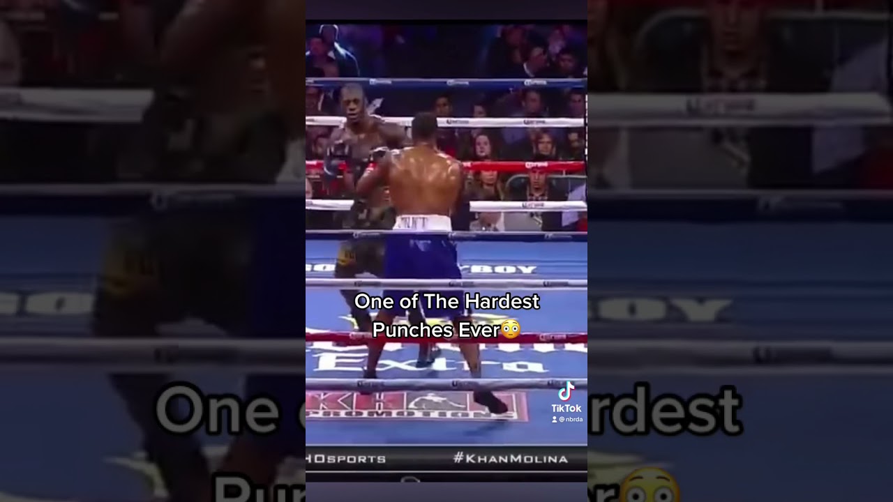 One Of the Hardest Punches Ever YouTube