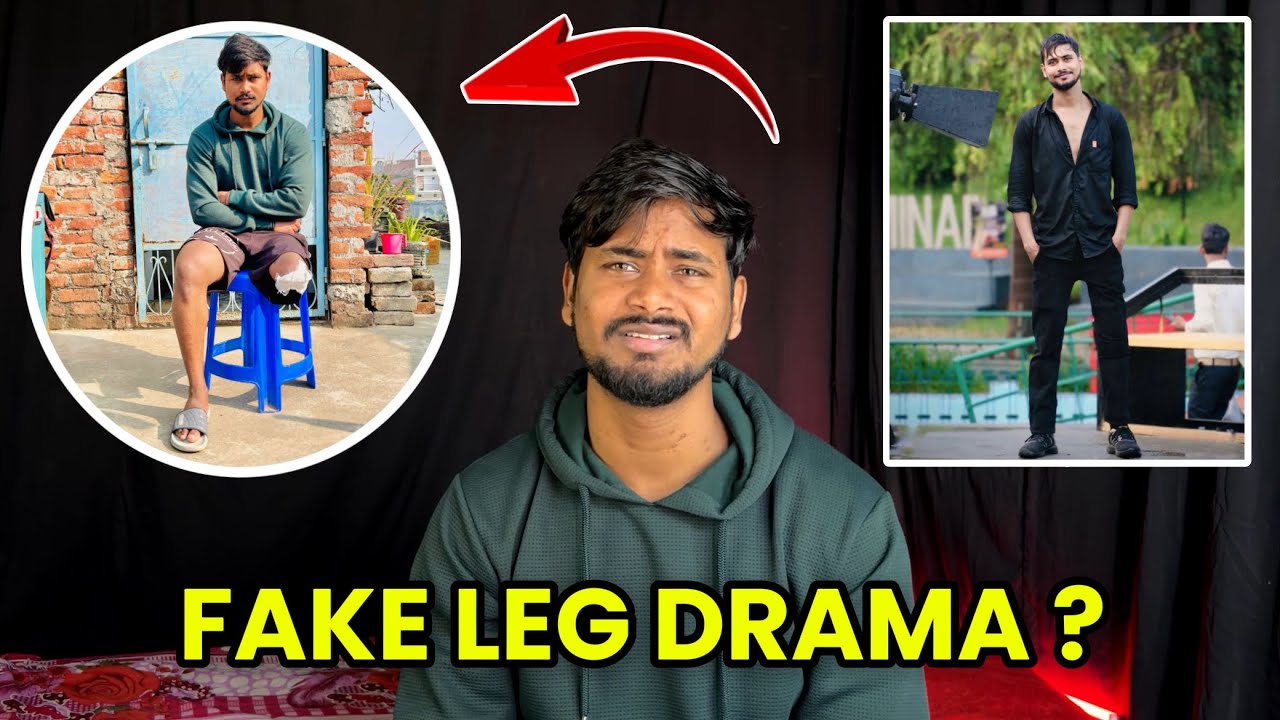 Fake leg Drama ? 😡 | theironleg | 