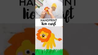 HANDPRINT - lion craft 🎯