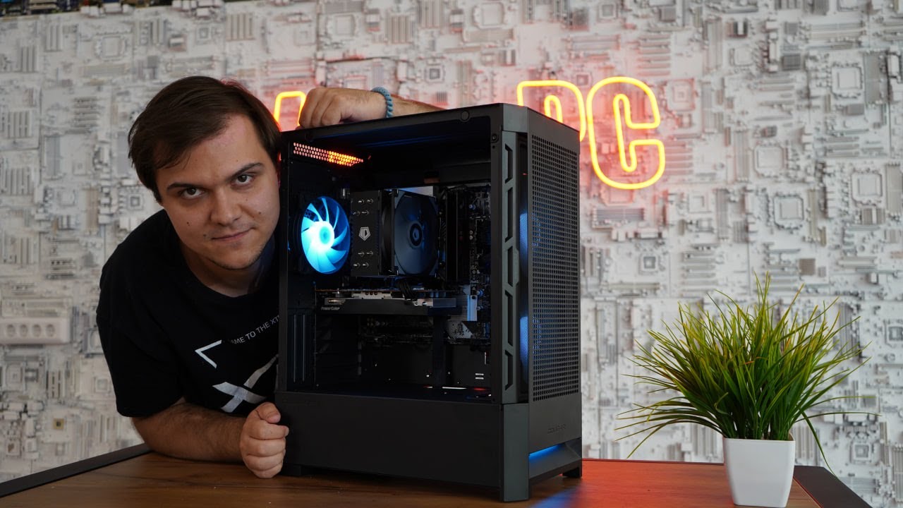 Собираем компьютер из нового железа за 65.000 рублей! RX 6600 + i3