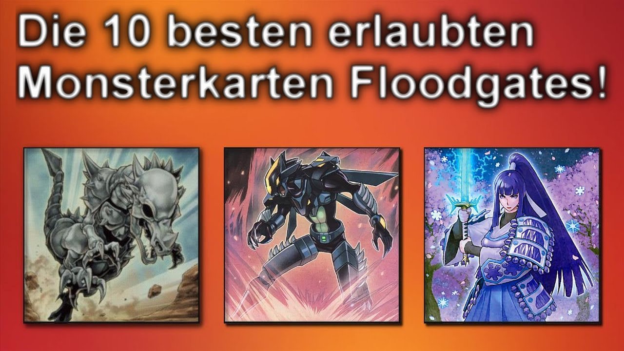 Yu-Gi-Oh! | Top 10 Monsterkarten Floodgates!