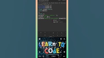 C Program to find Area  of Circle .. using function.. with parameters with return value