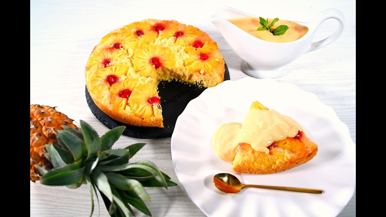Pineapple Upside Down pudding/ easy recipe YouTube