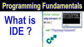 What is IDE | Programming Fundamentals | Urdu/Hindi