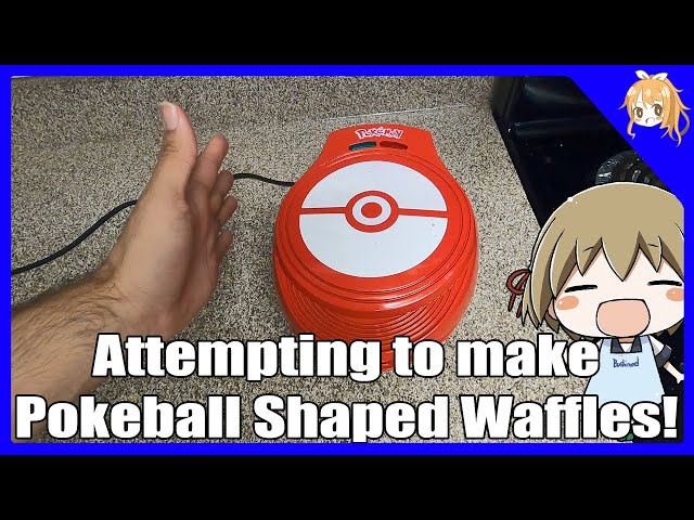 Pokemon Pokeball Waffle Maker