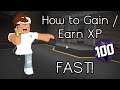 How to Gain / Earn XP *FAST* in Murder Mystery 2! (How To Level Up Faster)