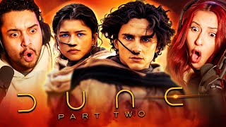 DUNE: PART TWO (2024) MOVIE REACTION  A CINEMATIC FEAST!  FIRST TIME WATCHING  REVIEW