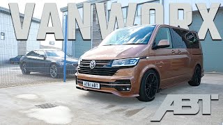 ABT T6.1 Transporter pays a visit to Vanworx HQ. &quot;Insane setup!&quot;