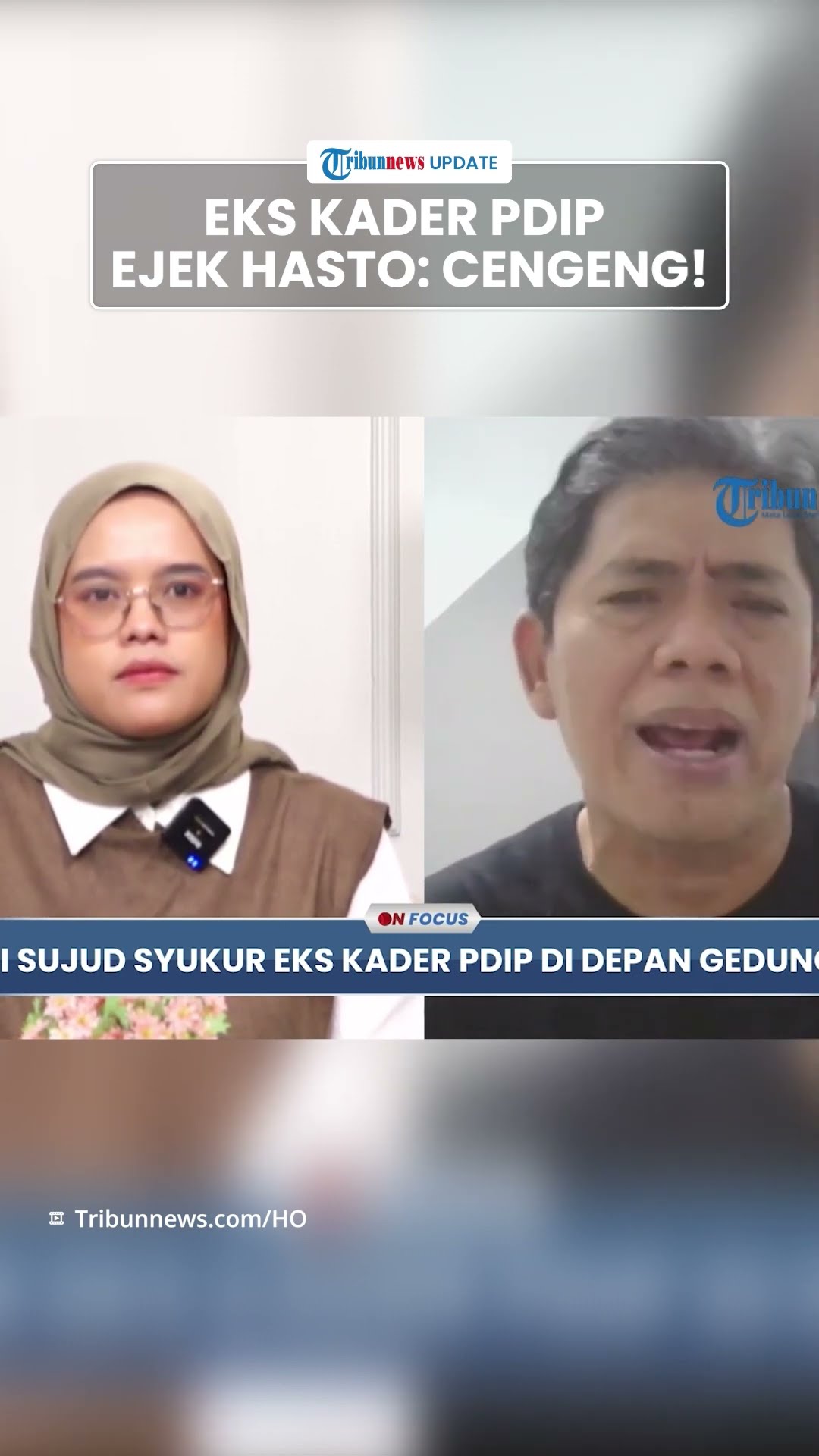Mantan Kader PDIP 'Tertawakan' dan Ejek Hasto seusai Dikalahkan KPK: Cengeng, Agak Lucu Ini