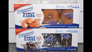 Entenmann’s Donut Cakes: Cinnamon & Sugar and Double Chocolate Chip Review