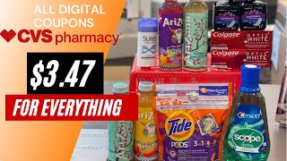 CVS COUPONING |ALL DIGITAL COUPONS| EASY DEALS | LEARN HOW TO COUPON THIS WEEK 3\/7-3\/13