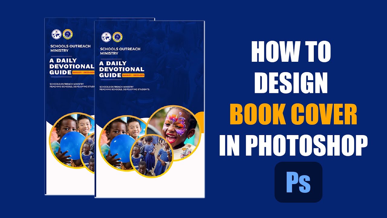 HOW TO DESIGN BOOK COVER IN YouTube