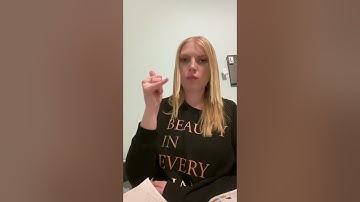 ASL homework 1.8 video