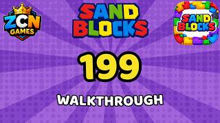 Sand Blocks Level 199 – Full Walkthrough | All Solutions