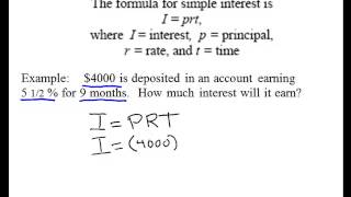 Simple Interest