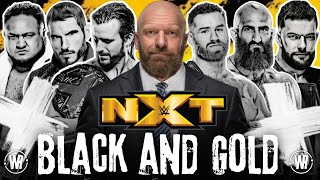 حكاية العصر الذهبي لبراند "NXT" كاملة 💛 ( nxt black and gold)| معلومات عن عالم المصارعة 💛