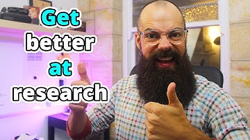 How to get better at doing research [7 crazy simple tips]