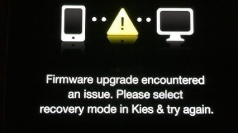 Cách fix lỗi firmware upgrade uncounterred an issue bằng fonepaw