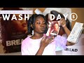 My Most Expensive Wash Day Routine w/ Bread | Natural Hair