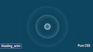 Deep Looping Circle Animation with CSS and HTML Code