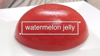 Watermelon Jelly Recipe by The Food Pedia 2,741 views 5 years ago 1 minute, 23 seconds