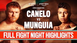 Canelo vs Mungia ALL FIGHTS HIGHLIGHTS: May 4, 2024 | PBC on Prime Video PPV