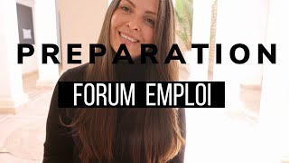 Se préparer pour un forum emploi #emploi #candidature #entretiendembauche