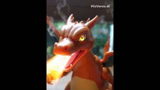 Glurak vs. Turtok (Pokemon in real life) #shorts #pokemon #ai