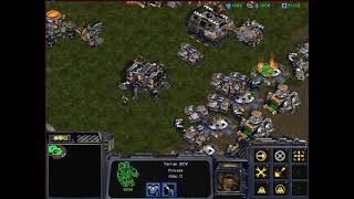 StarCraft: Brood War - 1 Terran vs 7 Protoss (vs 7 computers ) Map: Big Game Hunters screenshot 2