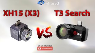 Xinfrared XH15 vs T3 Search | Ultimate Comparison | X3 vs T3 InfiRay