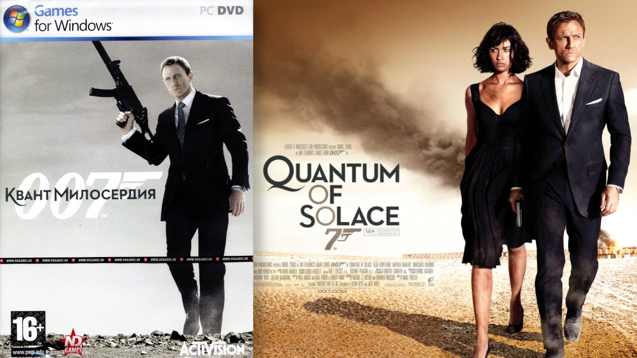 007: Quantum of Solace (2008) [PC, Windows] longplay, russian
