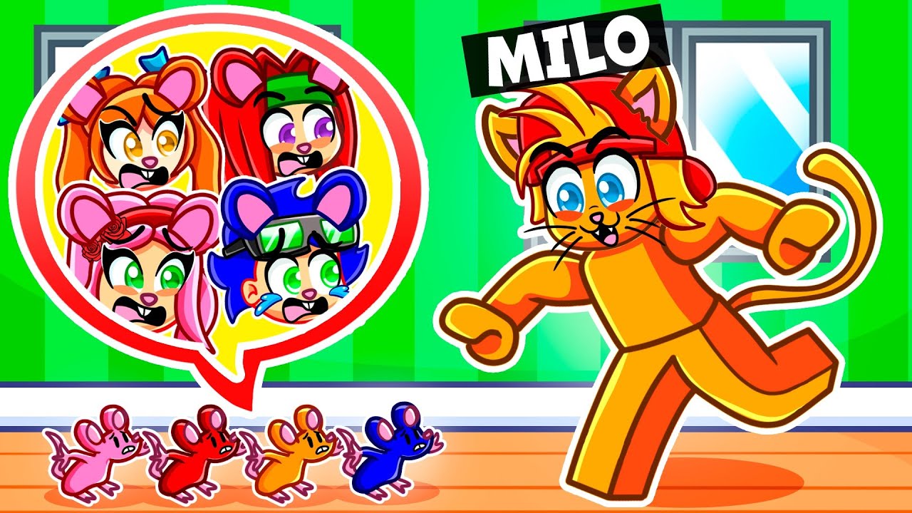 Me Convertí en GATO para COMERME a Mis Amigos en Roblox!