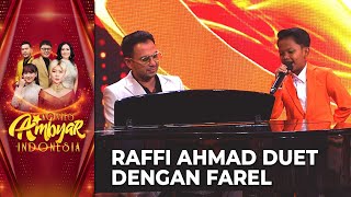 PERTAMA KALI! Raffi Ahmad Duet Bareng Farel Prayoga! | KONTES AMBYAR INDONESIA