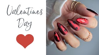 ♥️ VALENTINES DAY SET - RED CHROME &amp; SUGARED HEARTS ♥️