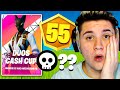 Duo Cash Cupta Tek Maçta 55 PUAN ALDIK !! (Fortnite Türkçe)