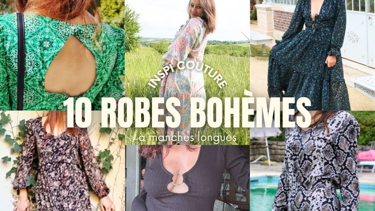 Robe Bohème Anna Sui Imprimée Marron Taille S - Manches Longues Cloche, Neuf