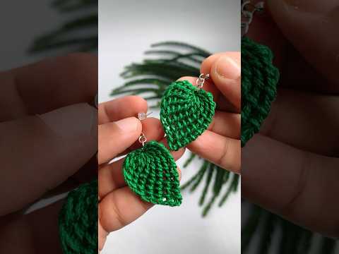 Easy crochet earrings