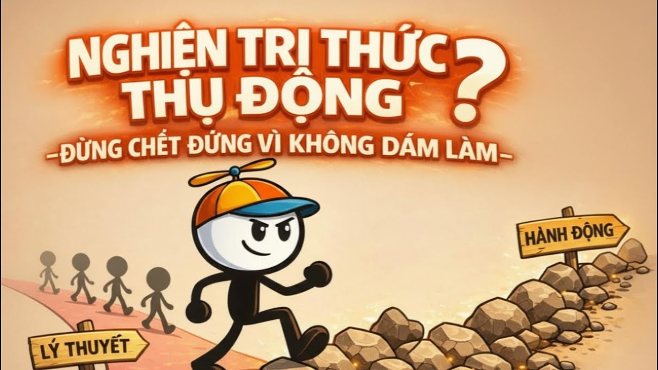 NGHIỆN TRI THỨC THỤ ĐỘNG: Vì Sao Biết Nhiều Nhưng Không Dám Làm?