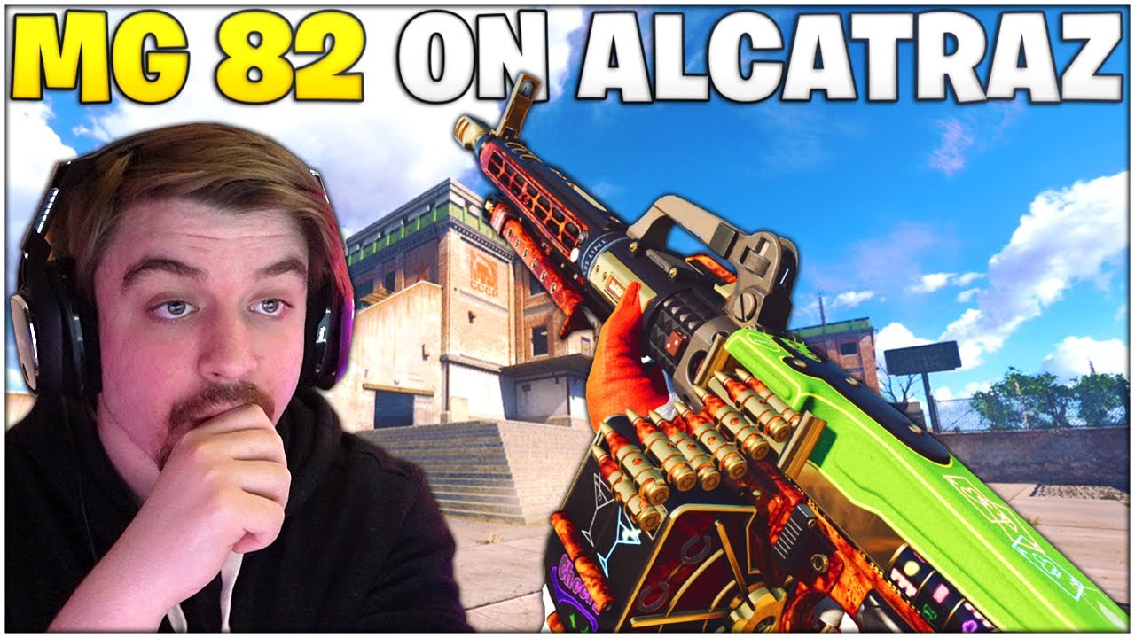 The *NEW* MG 82 Is BROKEN On Alcatraz - New Meta? *Best MG 82 Setup* (Rebirth Island - Warzone)