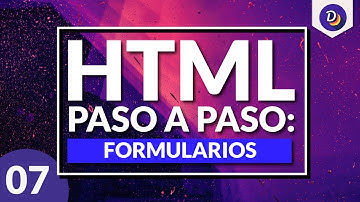 HTML Paso a Paso:  Formularios
