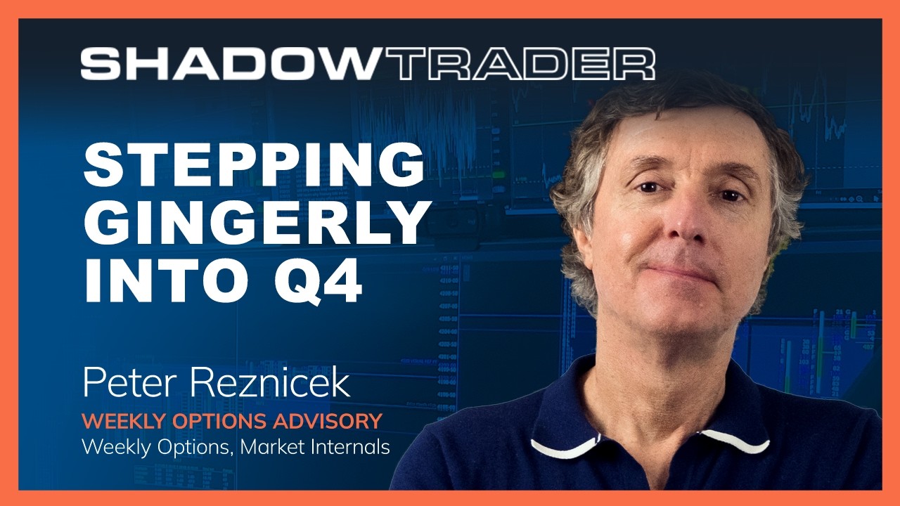 Stepping Gingerly into Q4 <https://t.co/Oy4MWz86N5> via @​YouTube
 [↧](https://t.co/Oy4MWz86N5) Stepping Gingerly into Q4 Trade live with our team of profession