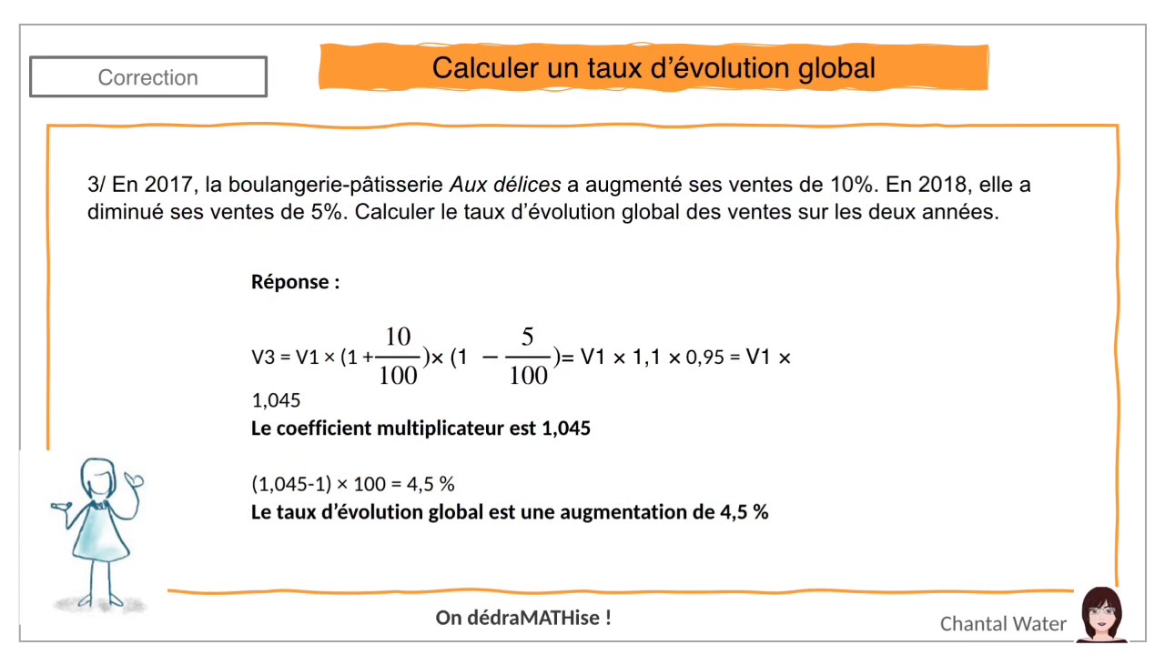 Taux d’évolution global - YouTube