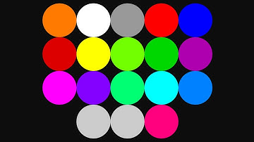 18 Colors Marble Race ASRM in Algodoo