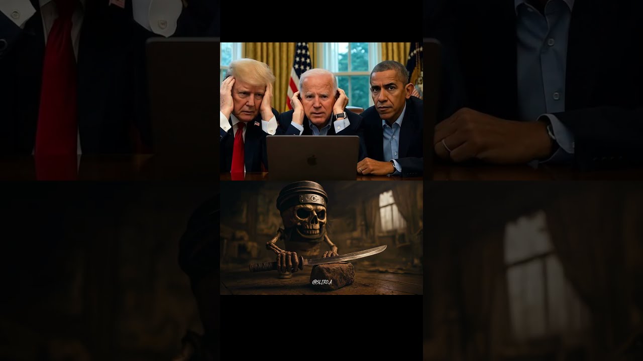 President Trump Biden Obama React To Brainrot Zombie Episode X Meme Memes Sliro A