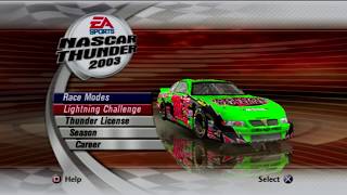 NASCAR Thunder 2003 Lightning Challenges