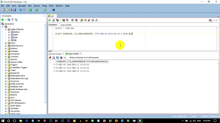 To_Char Function in Oracle Sql  o_Char in Sql Server|Oracle to_char Format | Oracle 12c | Oracle 18c