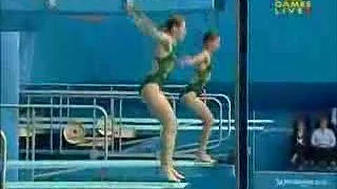 Gold Medal 3m Synchro Diving at Commonwealth Games