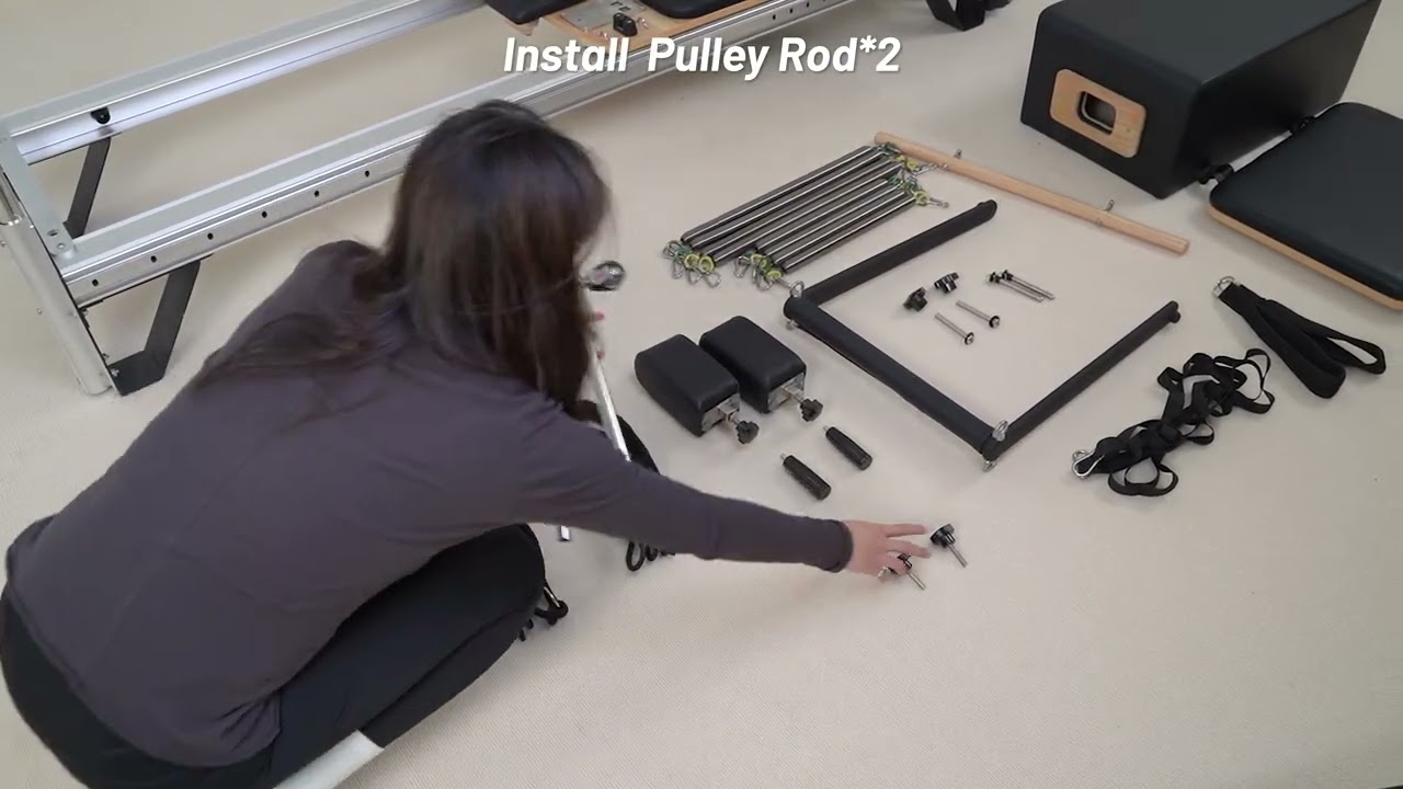 Aluminum Full Track Half Cadillac Reformer Installation Guide | Step-by-Step Assembly Video