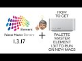 How to get BenQ Palette Master Element 1.3.17 to run on new Macs!